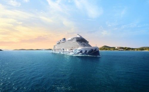 norwegian cruise line norwegianprima aerial