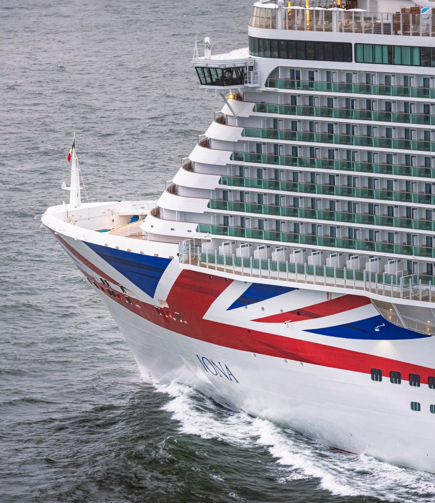 P and O Iona cruise ship naming ceremony in southampton UK 3
