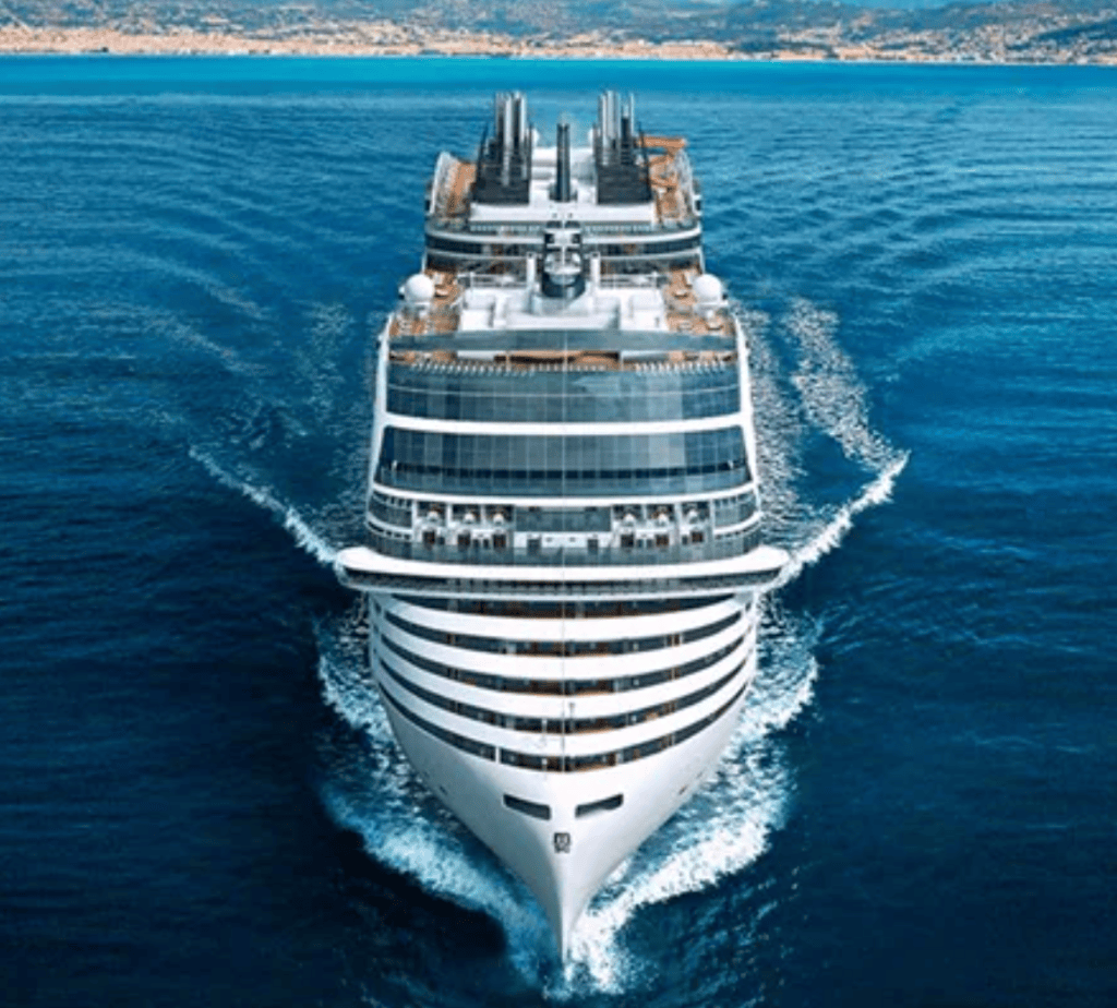 MSC Cruises World Europa cruise ship bow