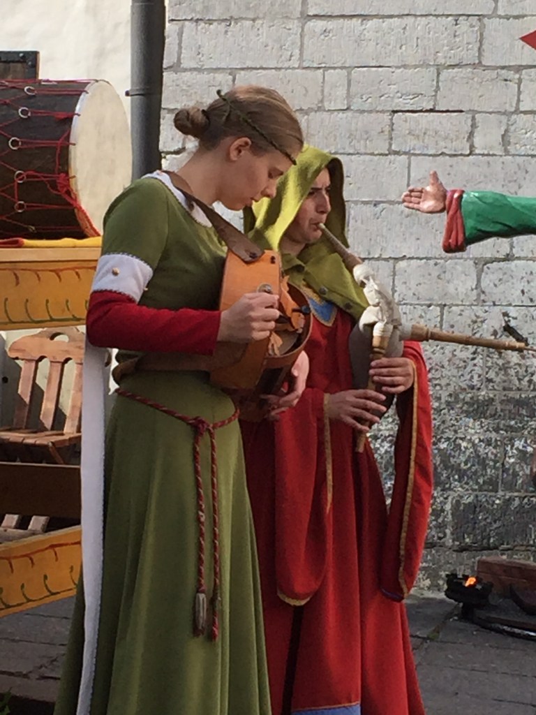 Tallinn Estonia Baltic Cruise square performers