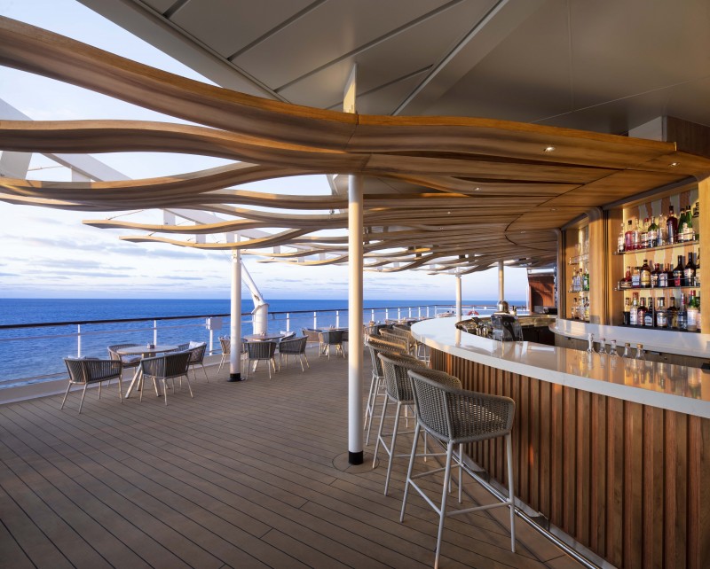 Celebrity Cruises sunset bar