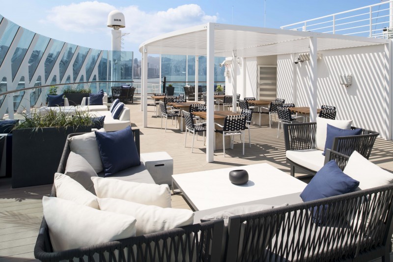 Celebrity Cruises Retreat sun deck