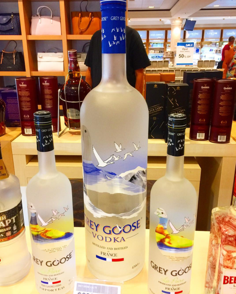 vodka duty free shopping