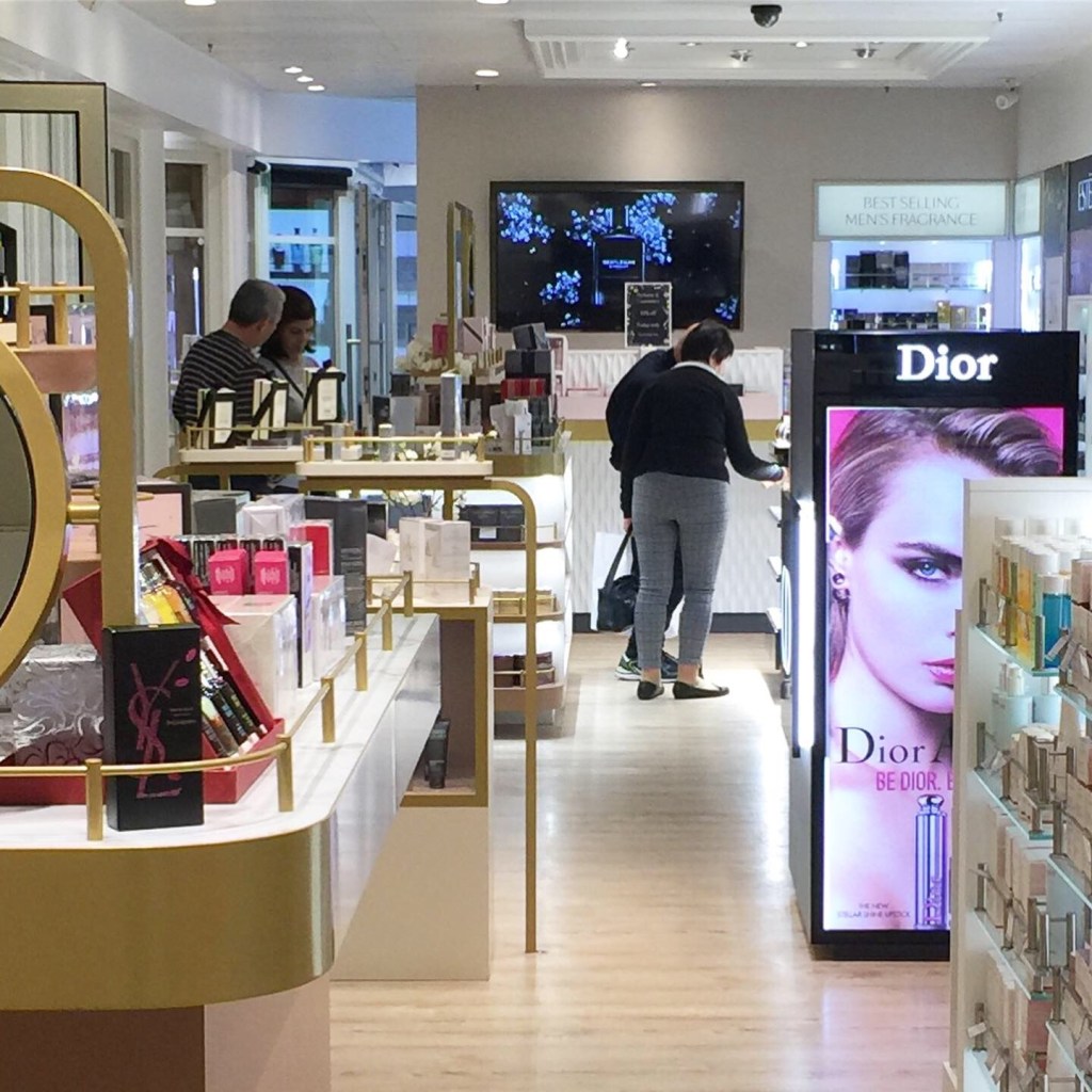 Duty free shopping on ships cosmetics