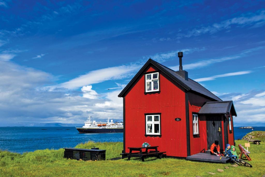 Red house Lindblad Expeditions National Geographic cruise ship 