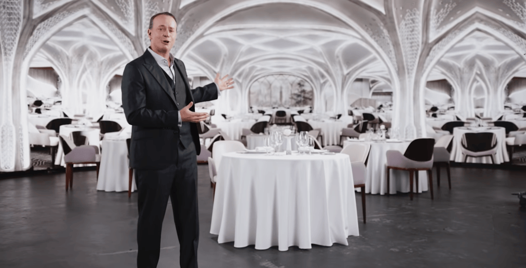 Regent Seven Seas Cruises Grandeur dining room