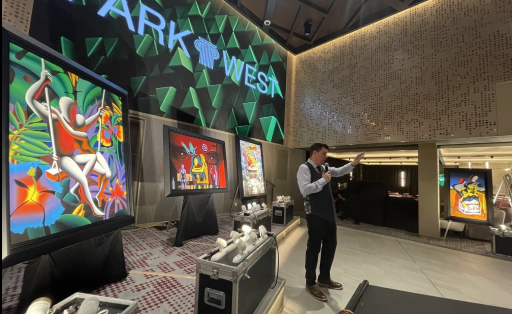 Celebrity Cruises art auctions