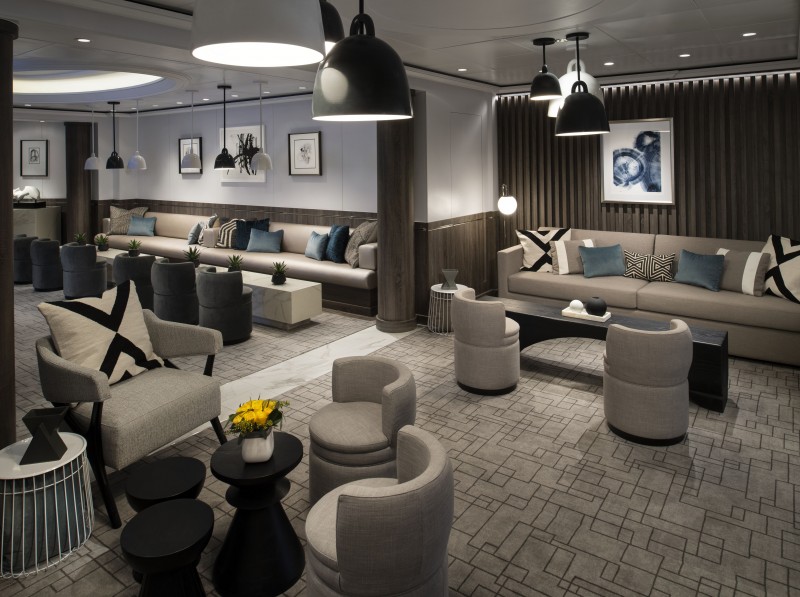 Celebrity Cruises Equinox lounging area
