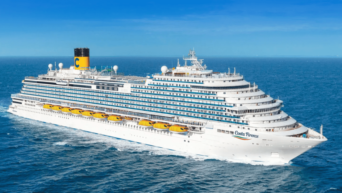 Costa Cruises Firenze cruises from Savona July 2021