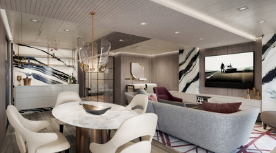 Oceania Cruises reveals the design of new suites on Vista