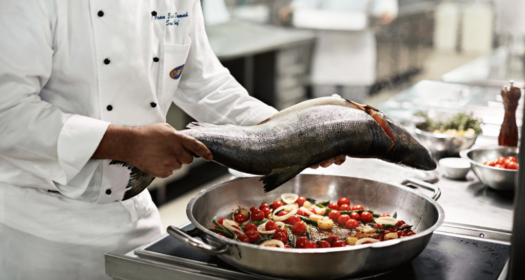 Princess Cruises to alaska cuisine