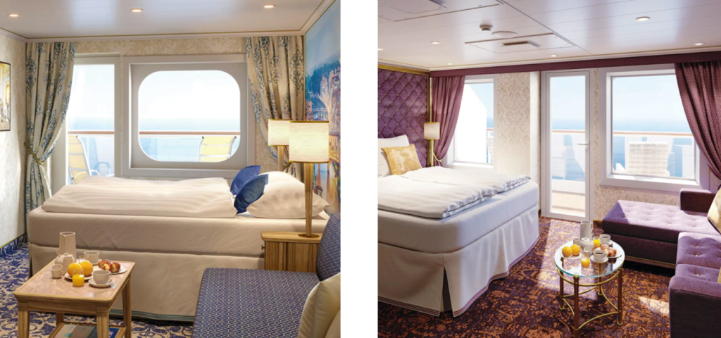 Costa Cruises cabins