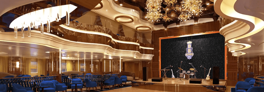 Holland America Line Rotterdam Lounge And Dance Floor