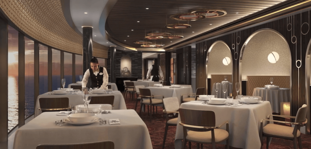 Disney Cruise Line Disney Wish dining room
