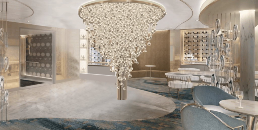 Disney Cruise Line Disney Wish dining room foyer