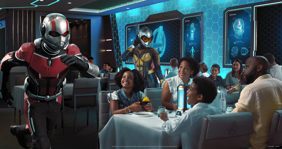 Disney Wish cruise ship features immersive dining experience