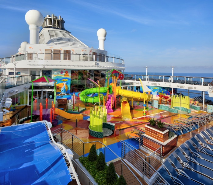 Royal Caribbean Spectrum of the Seas splashaway bay
