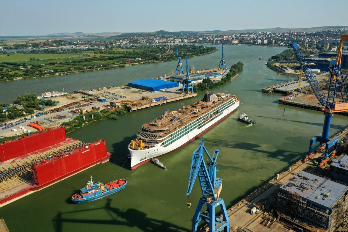 Viking Cruises floats out second expedition ship