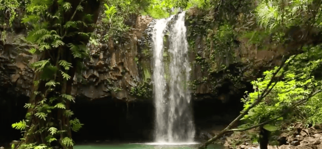 Silversea Cruises world cruises waterfall