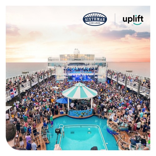 Uplift has partnered with Sixthman who offer music and lifestyle festivals at sea