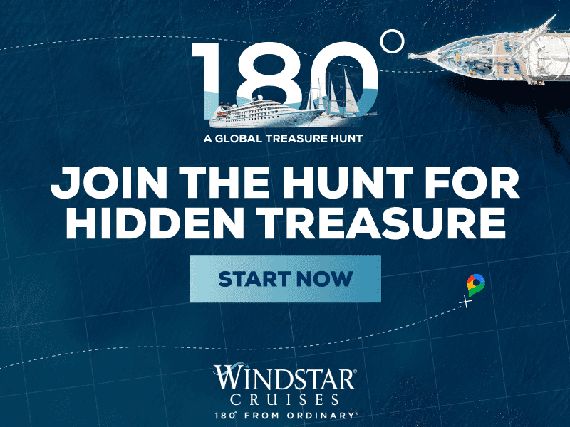 Windstar Cruises treasure hunt