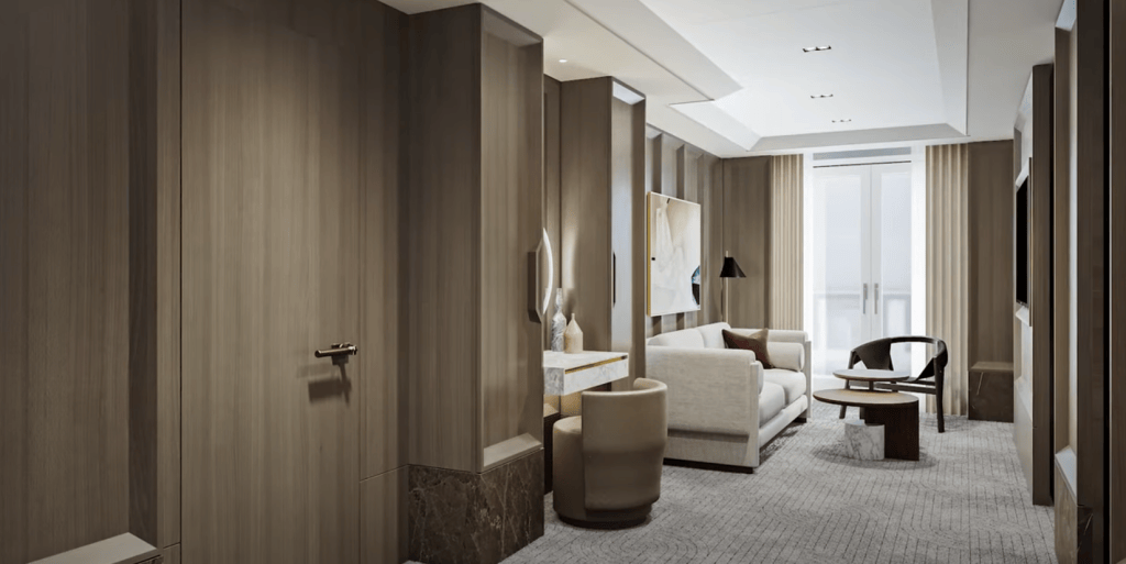 Regent Seven Seas Grandeur Regent suite hallway