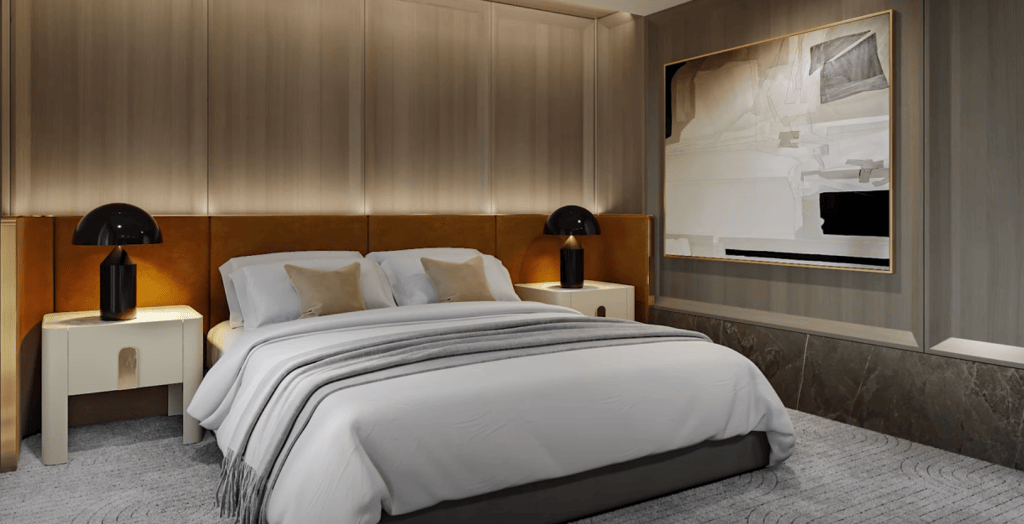 Regent Seven Seas Grandeur Regent suite guest bedroom