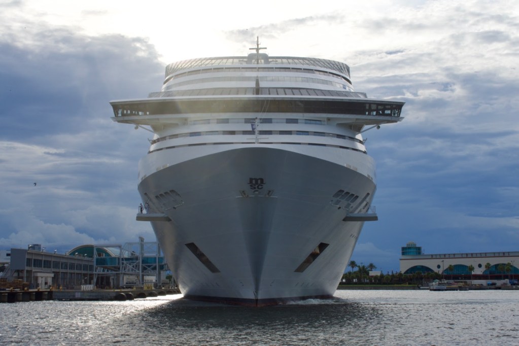 MSC Cruises Divina homeports in Port Canaveral Florida