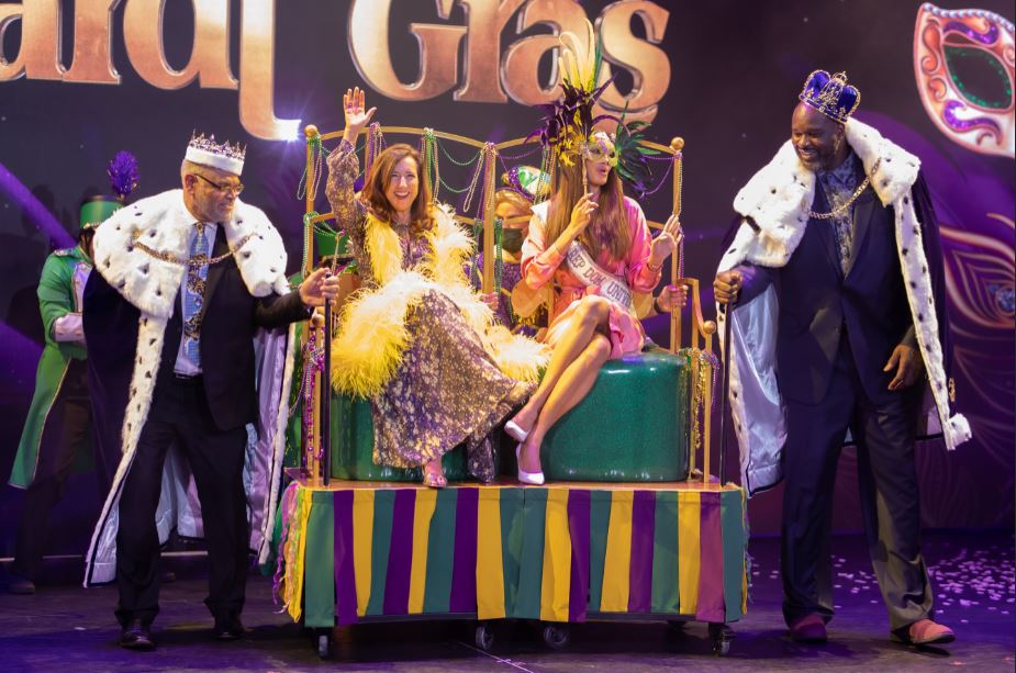 Carnival Mardi Gras naming ceremony