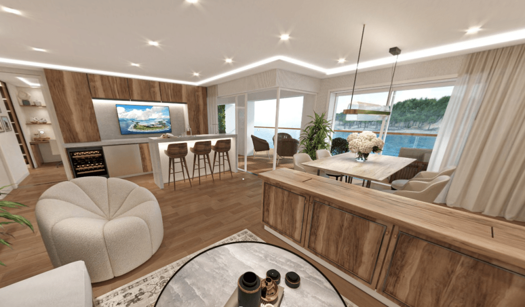 Storylines cruise ship you can live on suite RU4.3