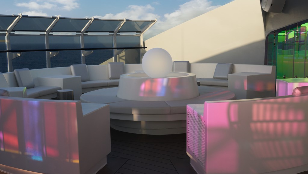 Virgin Voyages Scarlet Lady Richard's rooftop