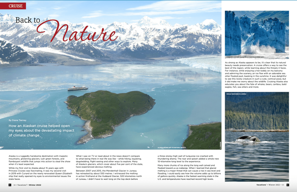 Cunard Alaska in Ensemble