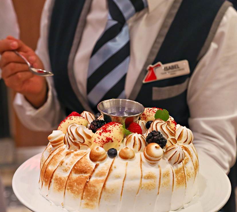 carnival baked alaska 50th celebrations