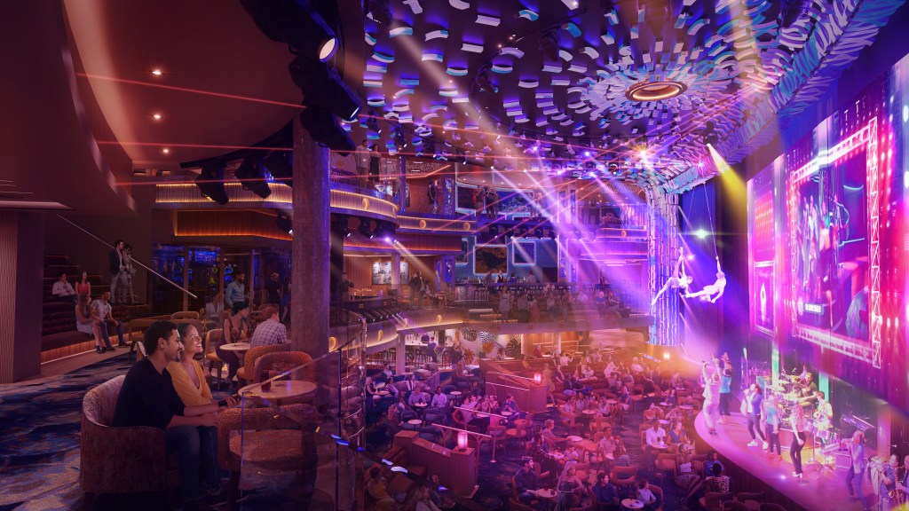 Celebration Central Atrium Entertainment Night