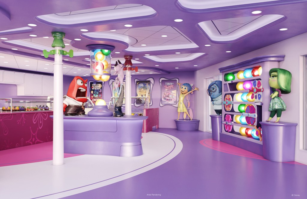 Disney Cruise Line Disney Wish Inside Out