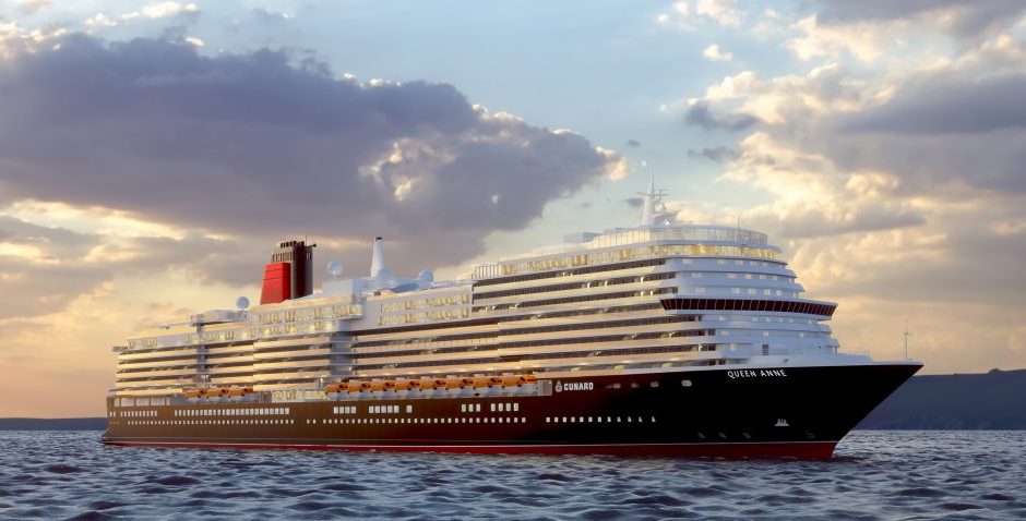 Cunard Queen Anne cruise ship launching in early 2024