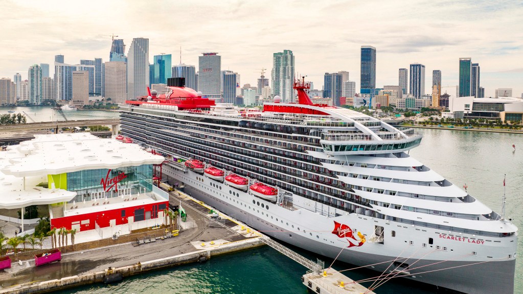 Scarlet Lady at Terminal V 5