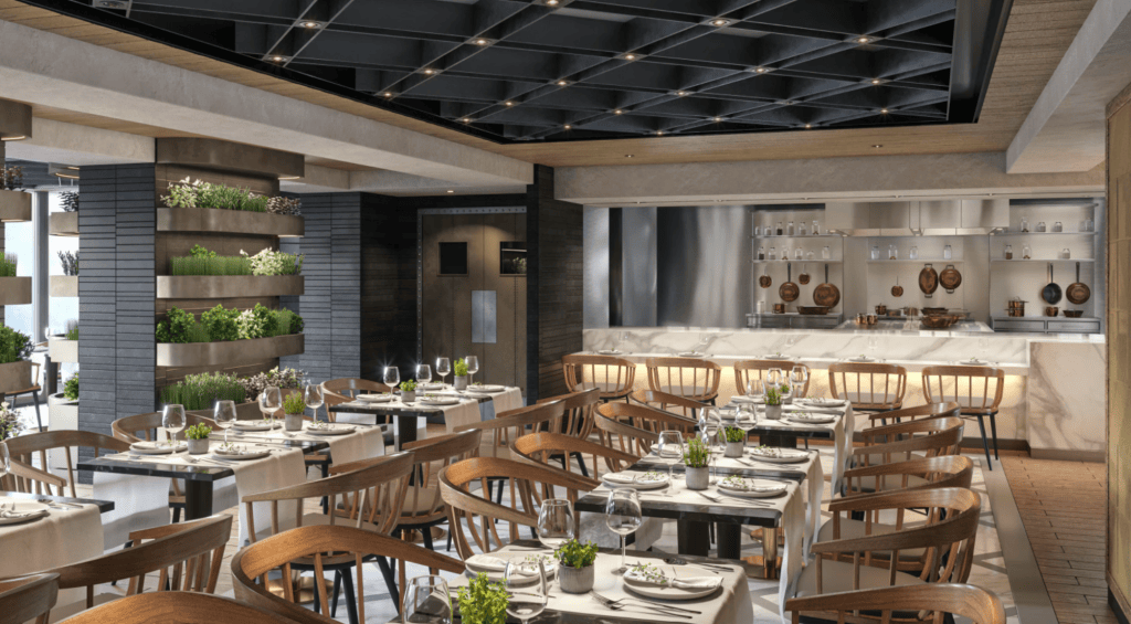 MSC Cruises World Europa restaurant
