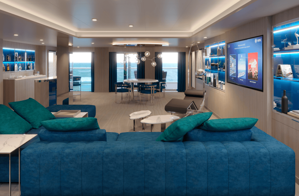 MSC Cruises World Europa suite