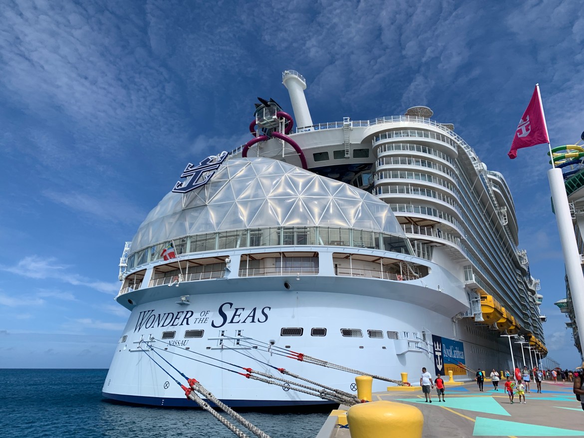 Royal Caribbean Wonder of the Seas, the largest cruise ship in the world, wows guests