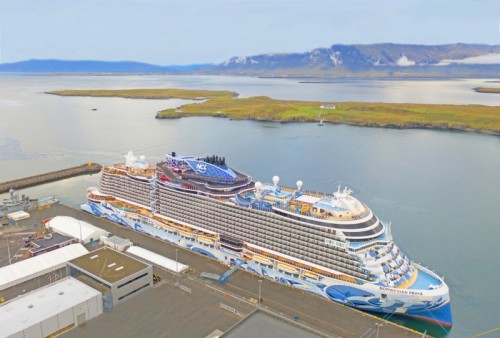 Norwegian Cruise Line’s new ship Prima christened in Iceland by Godmother Katy Perry