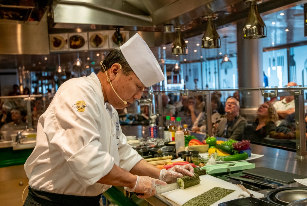 Holland America Line culinary cruises Andy Matsuda
