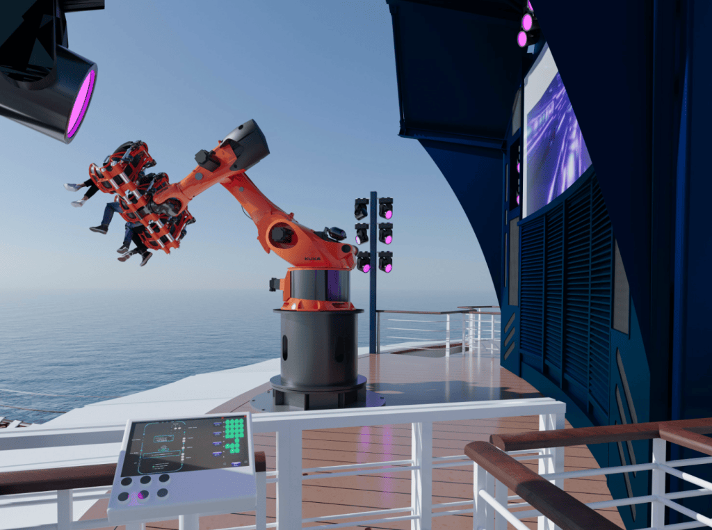 MSC cruises seascape robotron