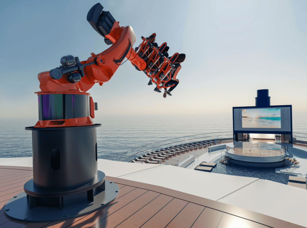 MSC Cruises announces Robotron ride on new Seascape ship