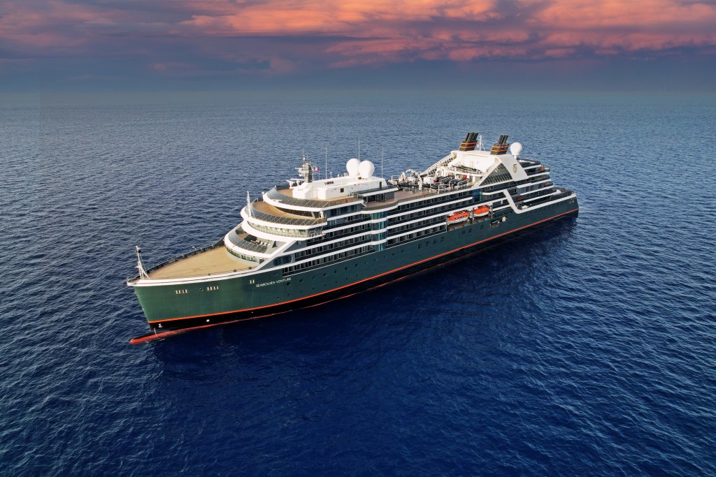 Seabourn Venture aerial exterior