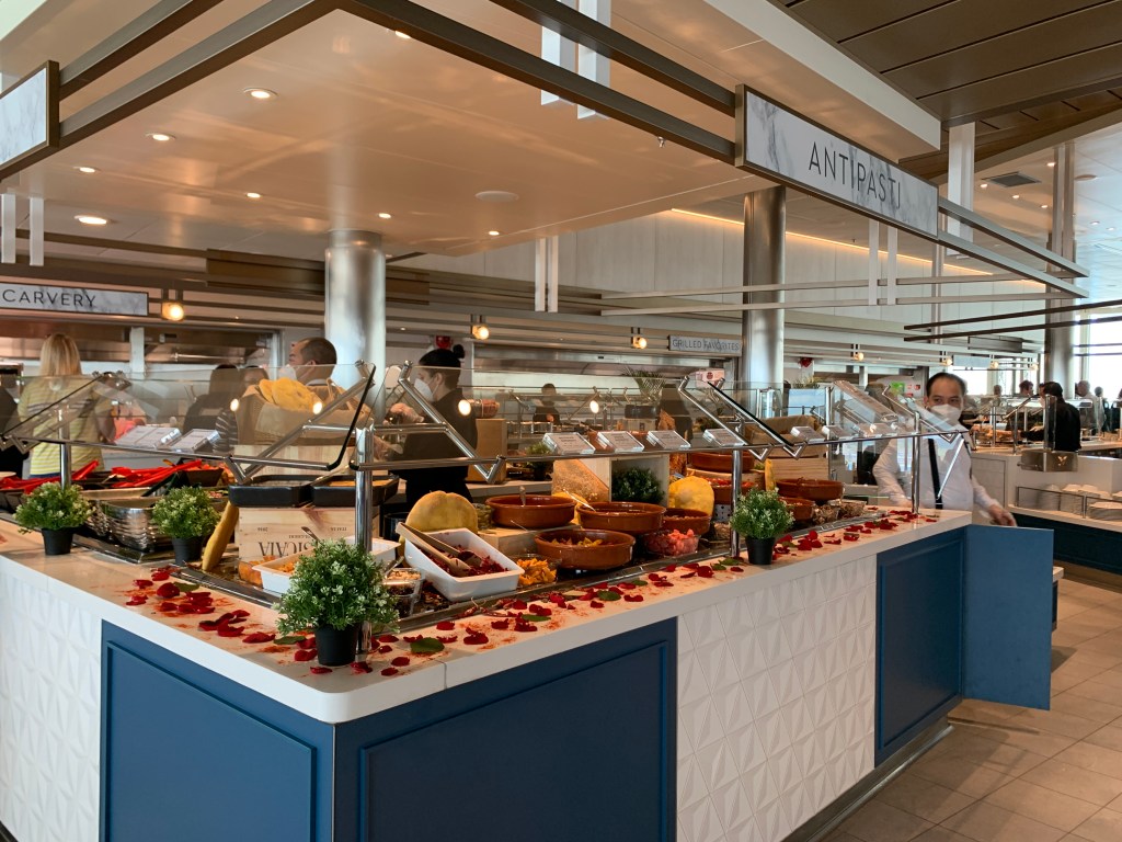 Celebrity Beyond Oceanview Buffet