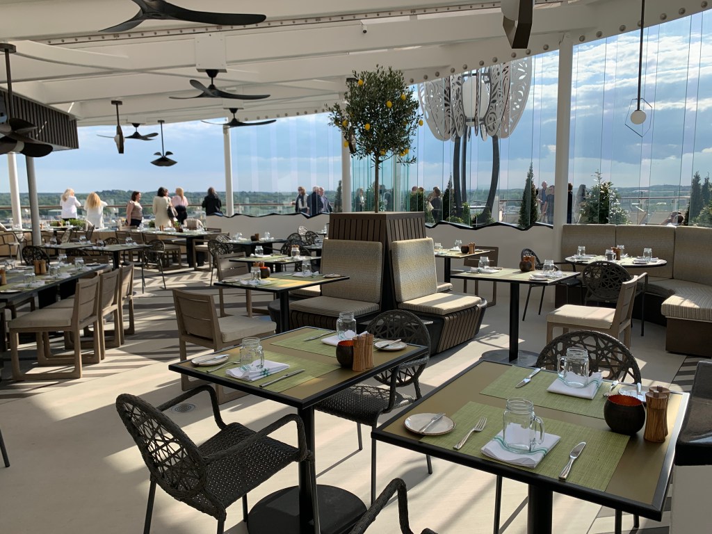 Celebrity Beyond rooftop restaruant