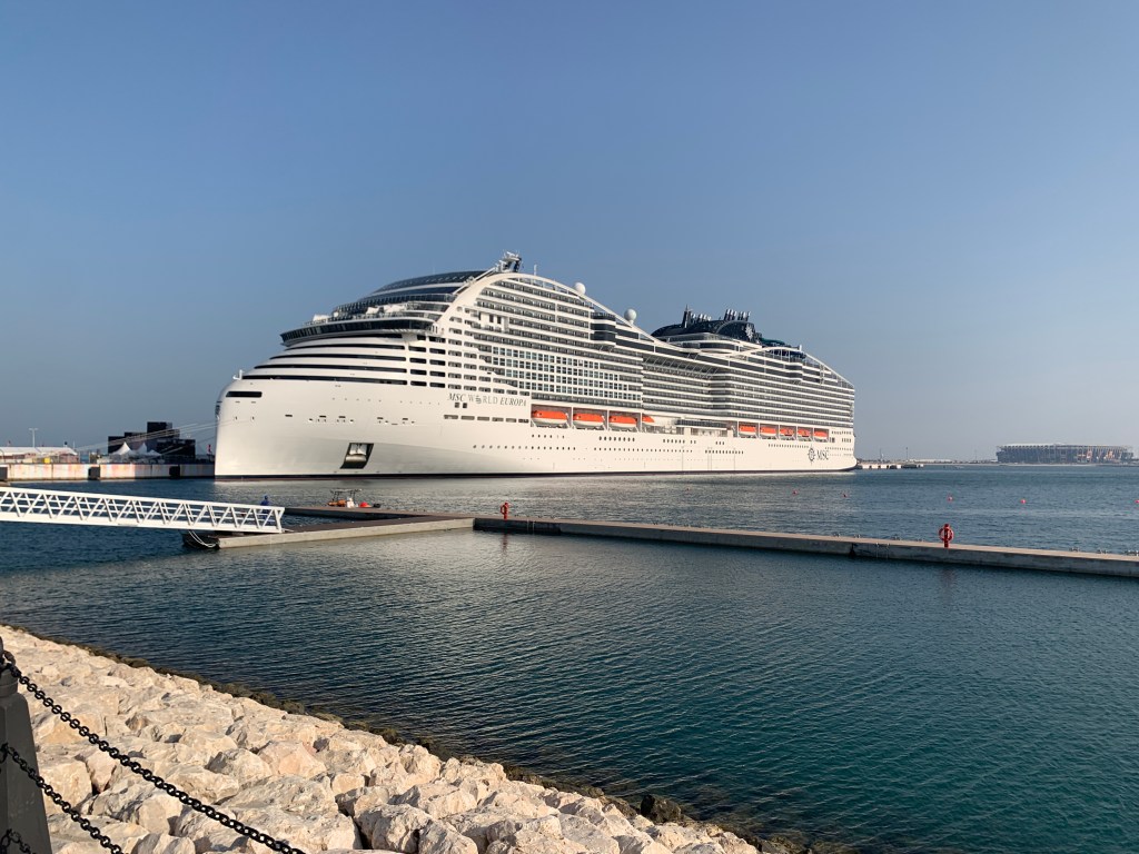 MSC World Europa Exterio PortSide