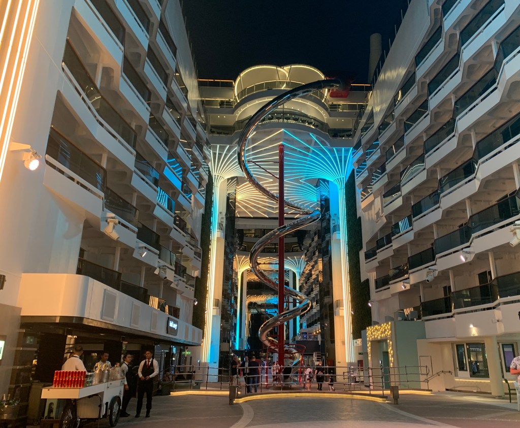 MSC World Europa Spiral Slide