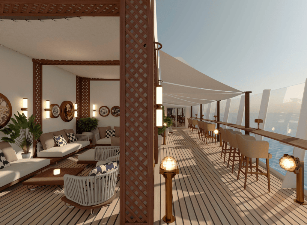 MSC Cruises Euribia Outoor Terrace